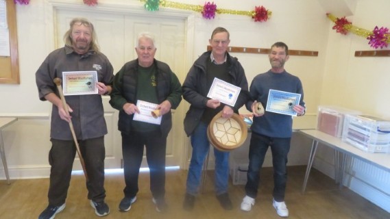 Winners of the December certificates